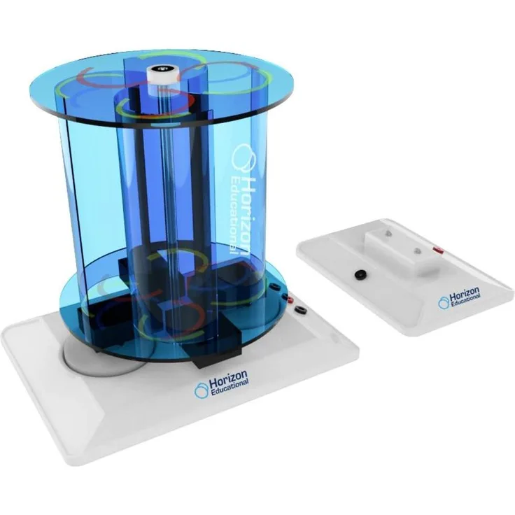 Horizon Educational RESK-01 Vertical Wind Turbine Science Kit, Experimentierkasten zur Erzeugung von Windenergie mit drei Rotorblattkombinationen