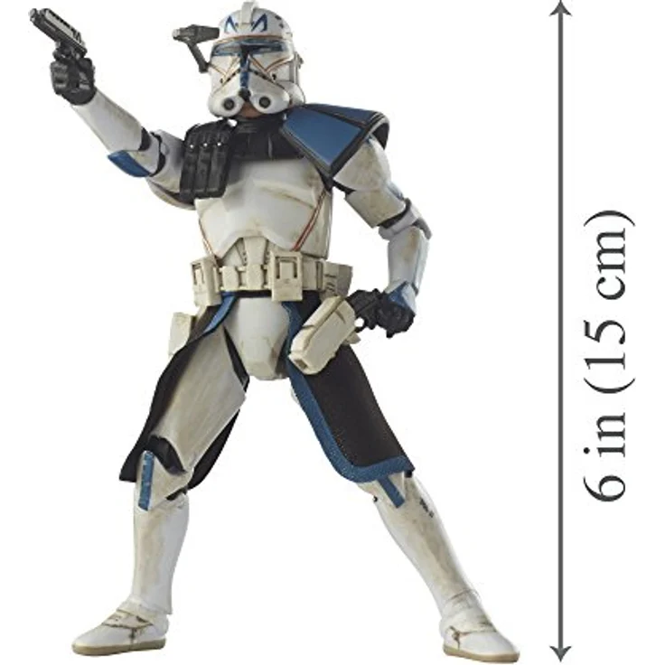 Star Wars The Black Series Clone Captain Rex, 15,2 cm Sammelfigur mit 6 Zubehörteilen – Bild 3