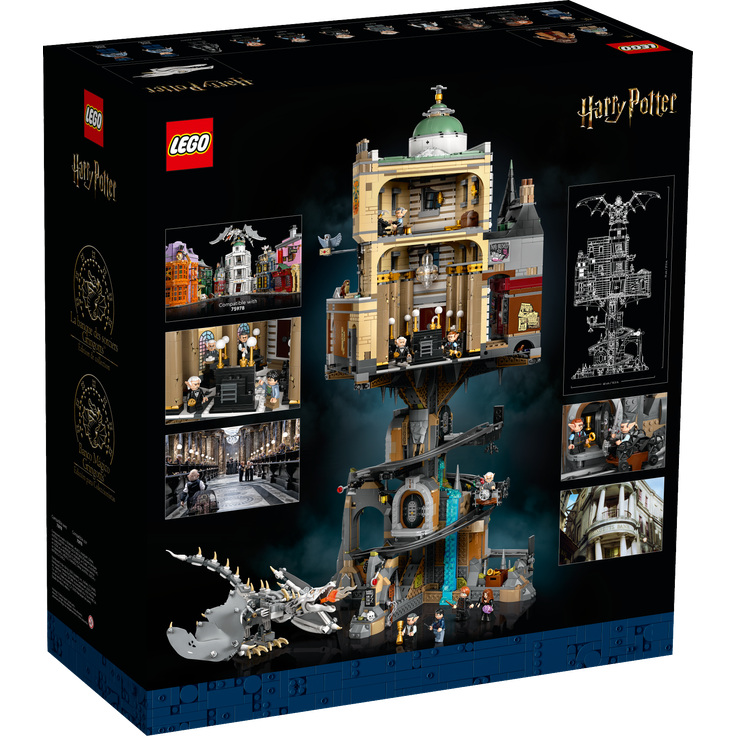 LEGO Harry Potter 76417 ‚Gringotts Zauberbank‘ Sammleredition, 4803 Teile – Bild 8