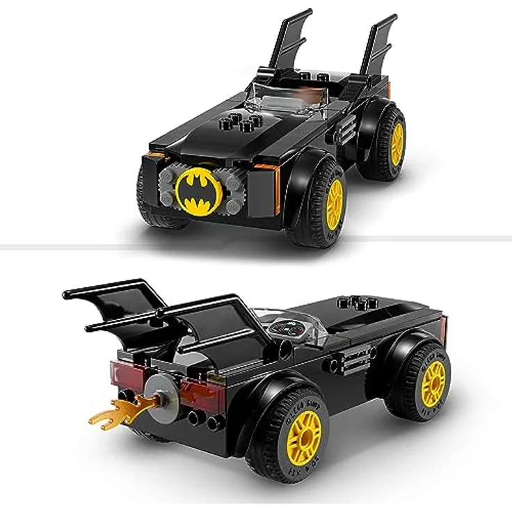 LEGO 76264 DC Verfolgungsjagd im Batmobile: Batman vs. Joker Spielzeugauto-Set, Superhelden-Starterset mit 2 Minifiguren, Spielzeug für Vorschulkinder, Jungen, Mädchen ab 4 Jahren, schnell aufgebaut – Bild 3