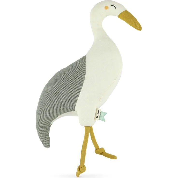 Trixie Kuscheltier Reiher, Bio-Baumwolle mit recycelter Füllung, 42 x 26 cm