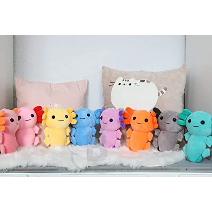 NOXXIEZ Axolotl Pluche - 20 CM, Kuscheltier aus Plüsch, Polyester, 20 CM groß, bunt – Bild 5