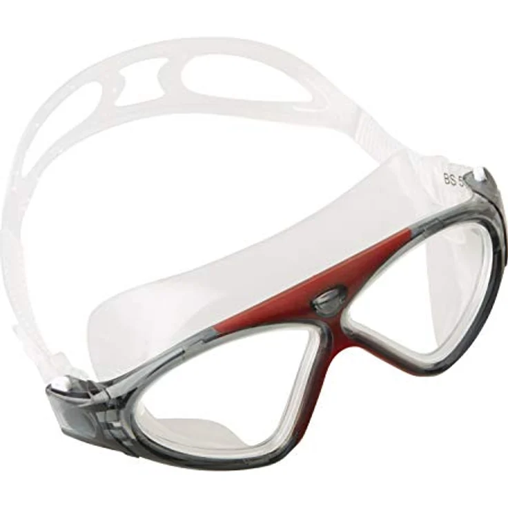 Seac Vision HD Schwimmbrillen für Pool und Freiwasser für Damen und Herren, rot, one Size – Bild 1