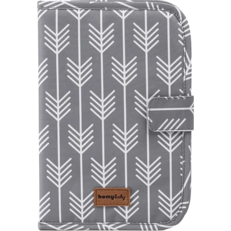 HOMYBABY® Mutterpasshülle - Baby Reisedokumentenhalter - Babypass Hülle - Organizer für Neugeborene - Baby-Geschenk - Baby-Dokumententasche für Reisen (Arrows) – Bild 2