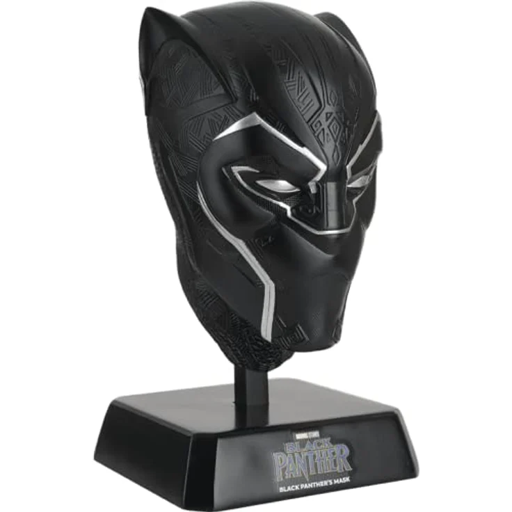 Marvel MARUK005 Replik Schwarzer Panther Maske 17Cm, Mehrfarbig, One Size – Bild 2