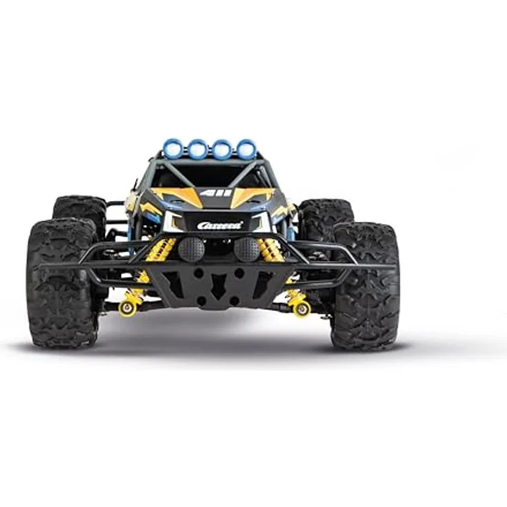Carrera® RC-Auto Passion Impact 3.0, Offroader mit 2,4 GHz Steuerung, blau-gelb-schwarz, 20 km/h, 29 cm, wiederaufladbarer Akku – Bild 3