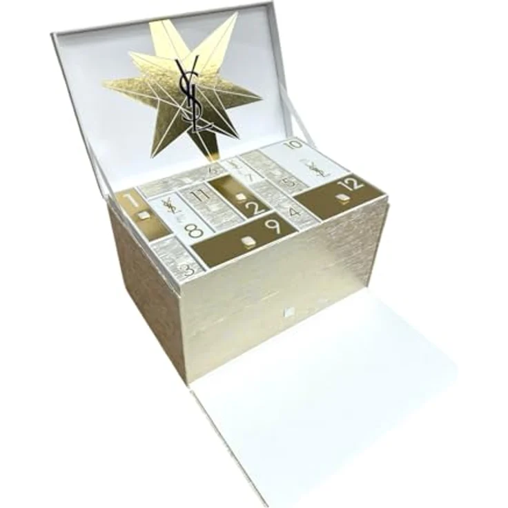 YVES SAINT LAURENT Adventskalender 2025, 24 Luxus Beauty Highlights mit Make-up, Düften und Skincare, limitierte Edition – Bild 2