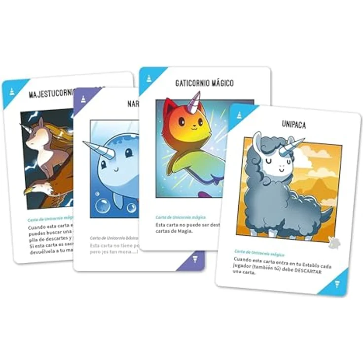 TeeTurtle Unstabiles Netz - Brettspiel Unstable Einhörner, Pegi 8, spanische Sprache – Bild 5