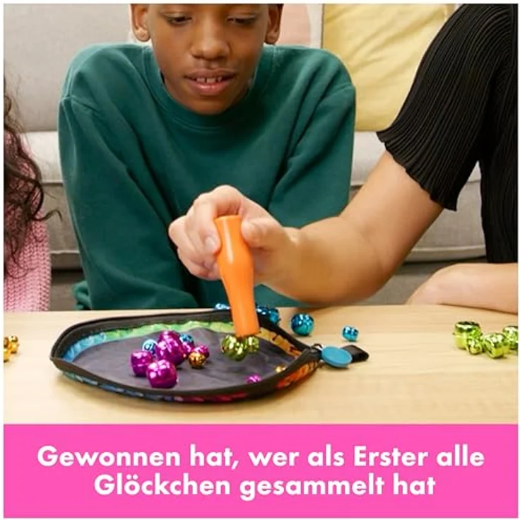 Spin Master Games Bellz! Magnetspiel für die ganze Familie mit Magnetstab und bunten Glöckchen, inkl. Geschenktasche, für Kinder – Bild 5