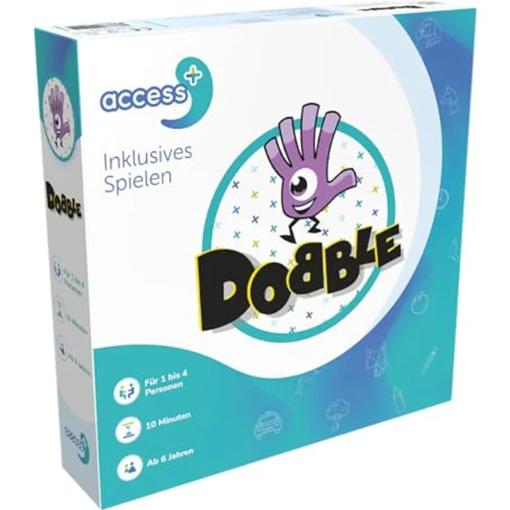 Zygomatic ACCESS+, Dobble Access+, Familienspiel, Kartenspiel, 1-4 Spieler, Ab 6+ Jahren, 10 Minuten, Deutsch – Bild 1