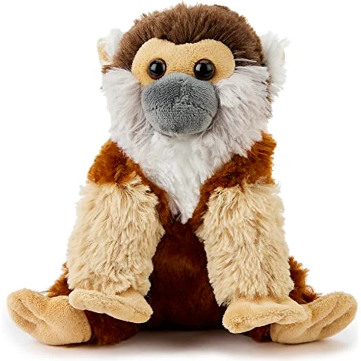 Zappi Co Plüsch Kinder Kuscheltier Totenkopfäffchen, weiches Stofftier 36 cm, Teil der Safari-Tiere Kollektion, ideal für Kinder, waschbar bei 40 Grad – Bild 1