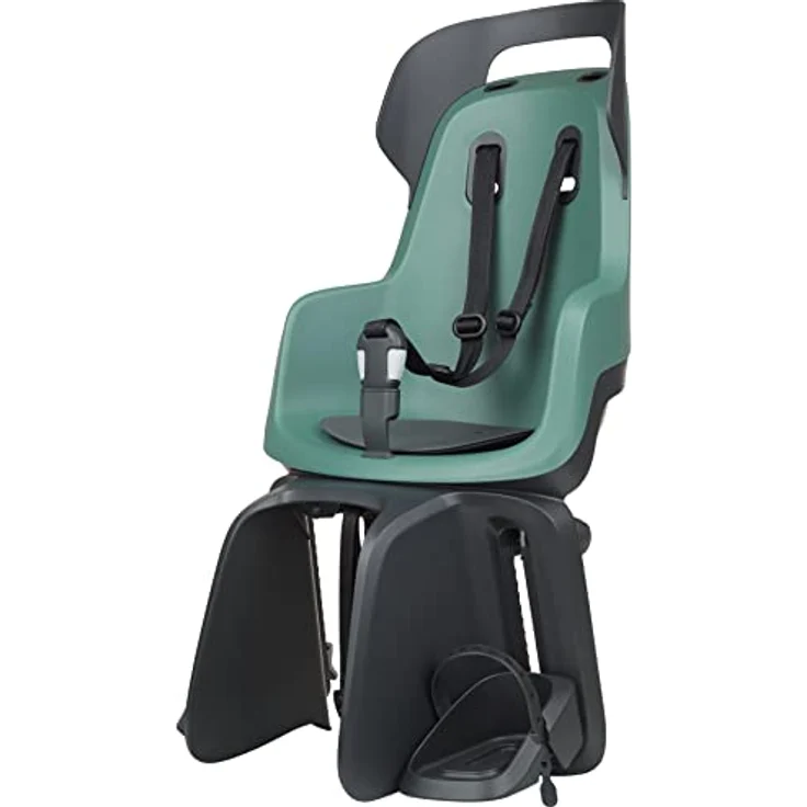 Bobike Fahrradkindervordersitz GO Maxi für 26“ bis 29“ Fahrräder, gepäckträgermontiert, Pfefferminze
