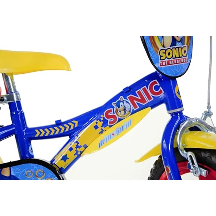 Dino Bikes Kinderfahrrad Sonic 12 Zoll, City Bike Optik, TÜV geprüft, blau – Bild 4