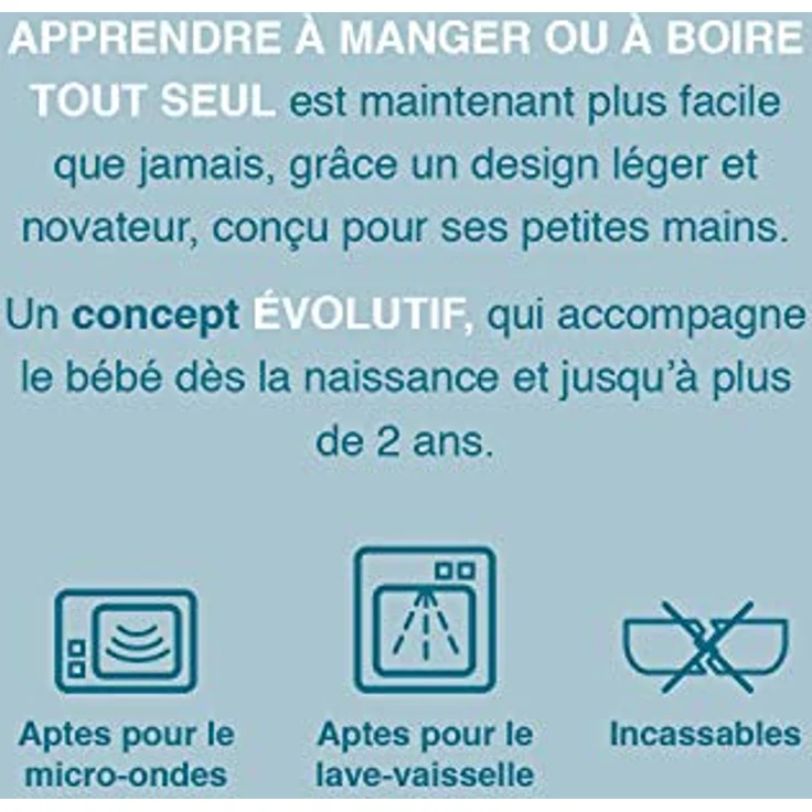 Suavinex 401207 Trinkbecher Baby Training Cup, auslaufsicher mit flexiblem Silikonstrohhalm, Tropfschutz, Waldfarbe Gelb, 340 ml, ab 18 Monaten – Bild 5