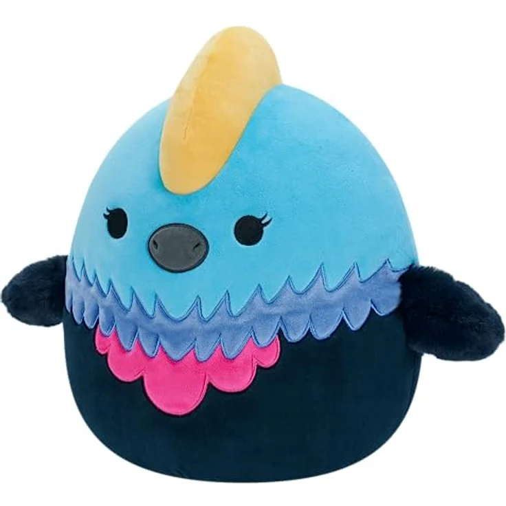 Squishmallows SQCR04136 - Melrose der Kasuar 30 cm, offizielles Kelly Toys Plüsch, superweiches Kuscheltier – Bild 5