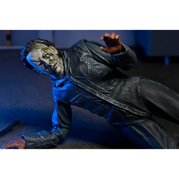 NECA Halloween 6: Ultimate Michael Myers Actionfigur mit 17,8 cm, austauschbaren Köpfen und Waffen Zubehör – Bild 4