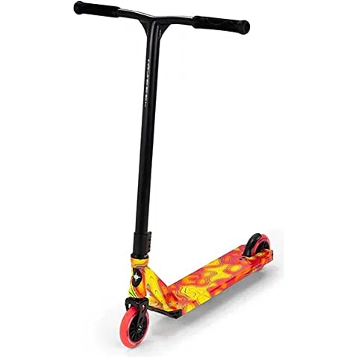 SLAMM Slamm Mischief V6 Scooter 2021 geo, Kids Scooter mit 11,5 cm Deck Breite, T-Bar Lenker und triple Clamp, bis 100 kg Fahrergewicht – Bild 1