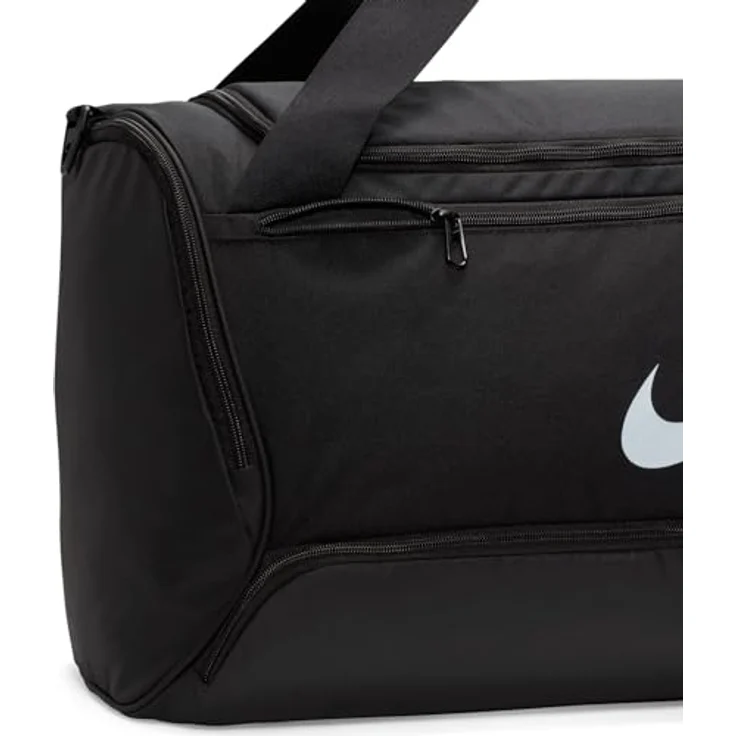 Nike Sporttasche NK ACDMY TEAM M DUFF BLACK/BLACK/WHITE, Strapazierfähiges Design mit vielen Fächern – Bild 9
