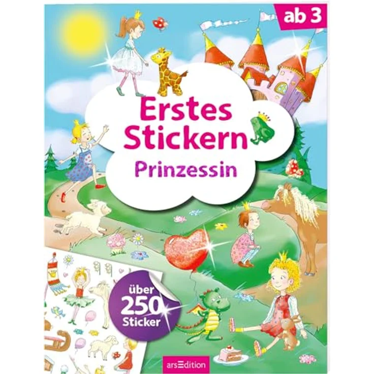 Erstes Stickern - Prinzessin – Bild 2