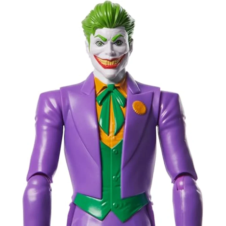 Spin Master Batman: Action Figure - The Joker, 30 cm mit 11 Gelenkpunkten und authentischem Comic-Styling – Bild 4