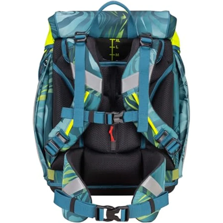 SCOUT Alpha Set 4-teilig Action, Schulranzen mit reflektierenden Elementen, 28 x 40 x 17 cm – Bild 4
