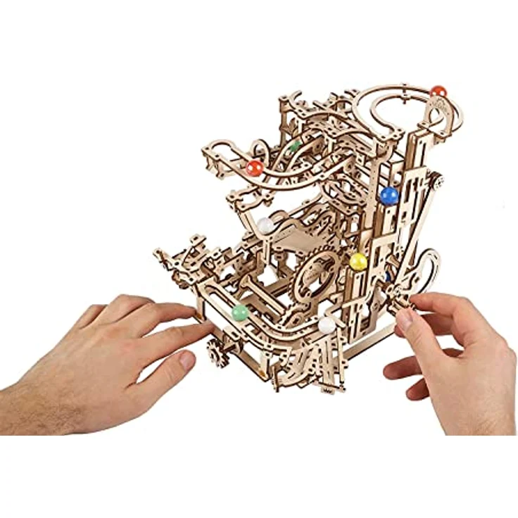 Ugears Murmelbahn mit Stufenwinde – Bild 3