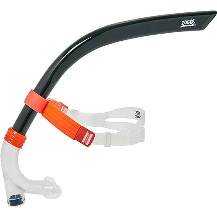 Zoggs Centre Line Snorkel, Trainingshilfe, Orange Einheitsgröße – Bild 1