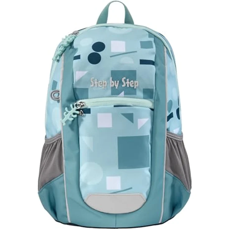 Step by Step KIGA Maxi Rucksack-Set „Teddy Carlo“, blauer Mini-Rucksack mit ergonomischem Design, 10 l, höhenverstellbarem Brustgurt und separatem Innenfach, für Kinder ab 3 Jahren – Bild 4