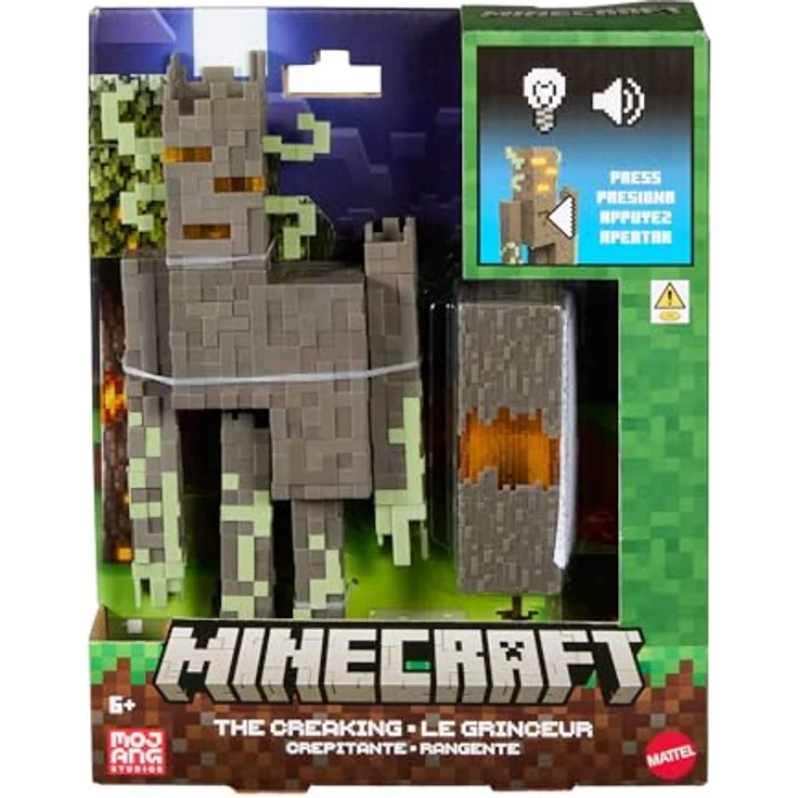 Mattel MINECRAFT 3.25'' THE CREAKING, Sammelfigur mit interaktiven Elementen, mehrfarbig, für Kinder ab 6 Jahren – Bild 6