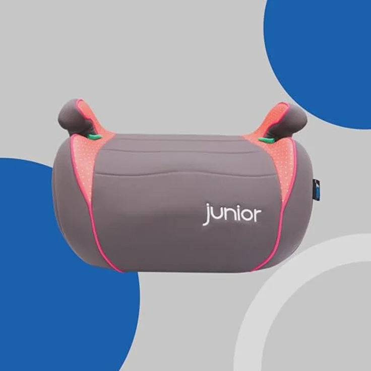 Petex Kindersitzerhöhung Max, ab 6 Jahren, 3-Punkt-Gurt Befestigung, ergonomisches Design, UN ECE R129 zertifiziert, blau – Bild 4