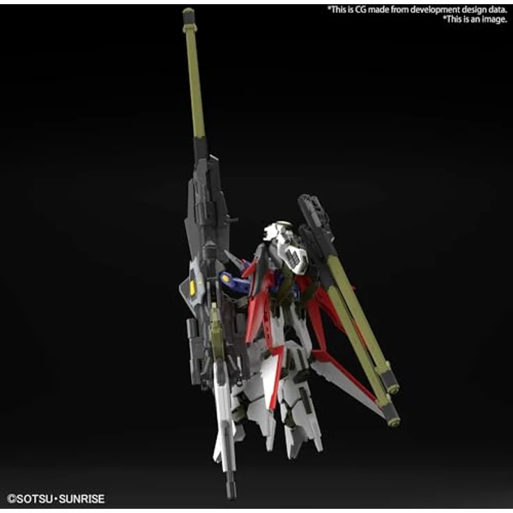 Bandai Gundam Zestaw Modelarski HG 1/144 Destiny Gundam Spec II mit Zeus Silhouette, inklusive Waffen und Effektteilen – Bild 3