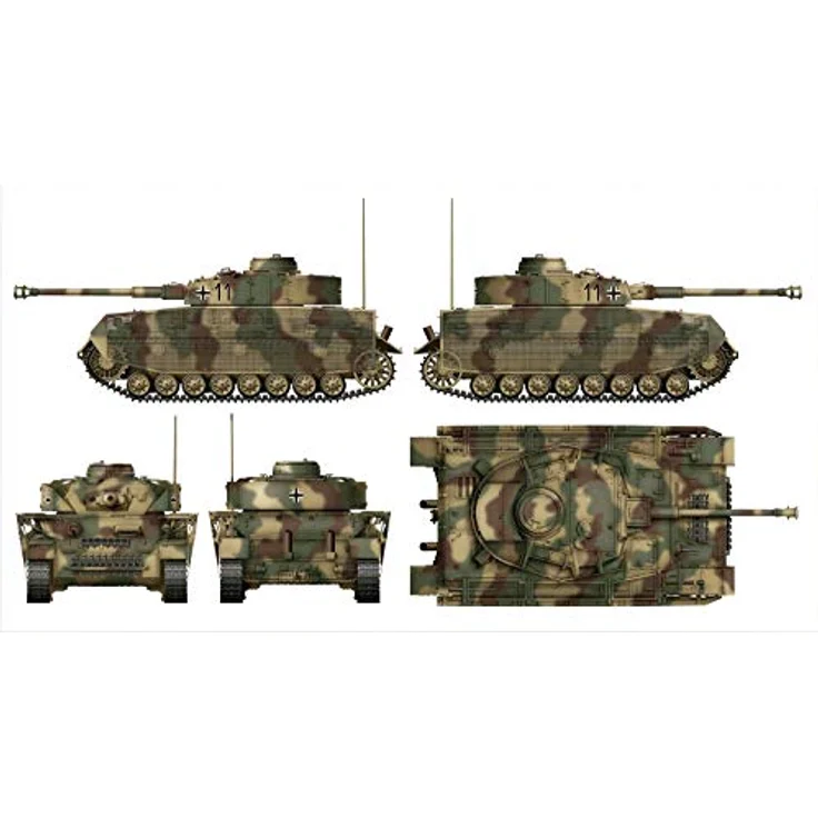 Rye Field Model Pz.kpfw.IV Ausf.J late production/Pz.beob.wg.IV Ausf.J, Modellfahrzeug mit beweglichen Kettengliedern – Bild 8