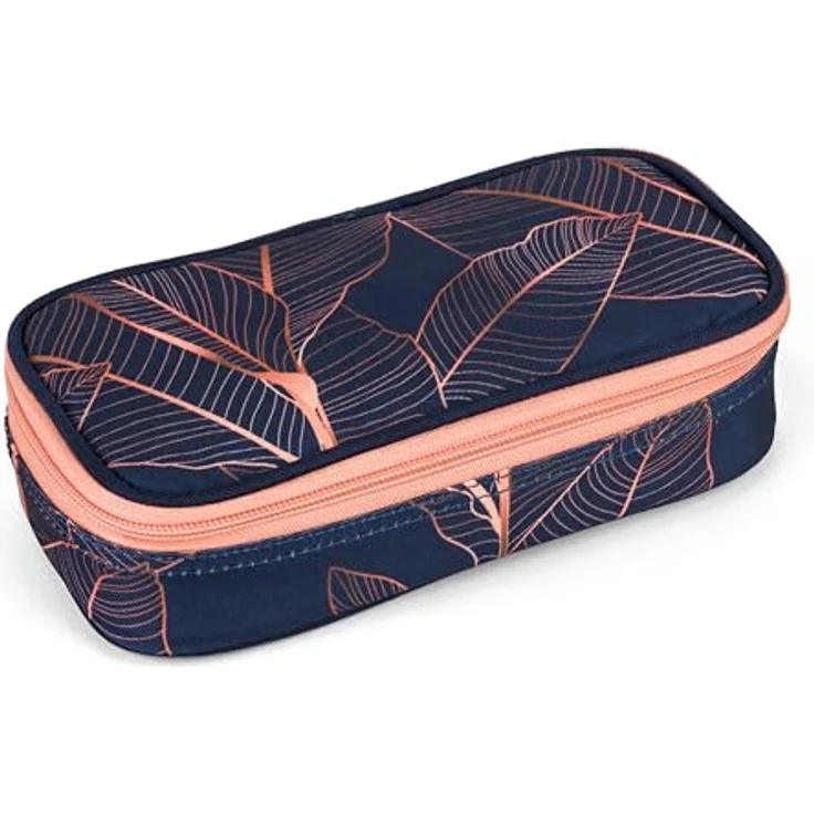JOLLY Next Generation Rucksack, 8-teilig, verstellbare Schultergurte und Brustgurt, Zwei große Fächer, Seitentaschen für Trinkflasche, gepolsterter Tragegriff, Orange/Blau – Bild 5
