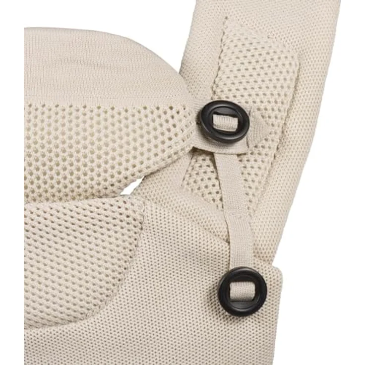Dooky Terra Nova Stretch-Strick-Babytrage, ergonomisch verstellbar, für 0-3 Jahre, beige – Bild 5