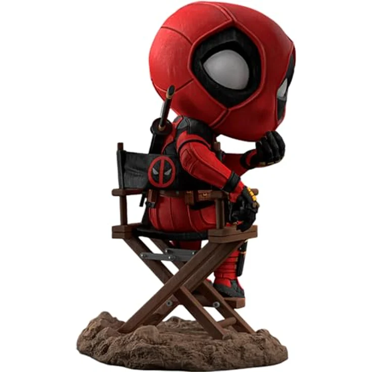 Iron Studios MiniCo Deadpool und Wolverine Statue, 13 cm - Offiziell lizenziertes Sammlerstück, handbemalt, perfektes Geschenk – Bild 1