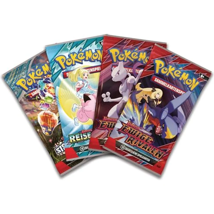 Pokémon Tin-Box Team Rocket – Mewtu-ex mit 1 holografischer Promokarte & 4 Boosterpacks – Bild 3