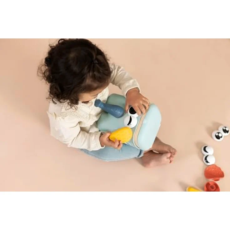 Smoby Little Smoby Steckspiel Kaboom Cube, buntes Steckspielzeug für Kleinkinder, fördert motorische Fähigkeiten, Made in Europe – Bild 8