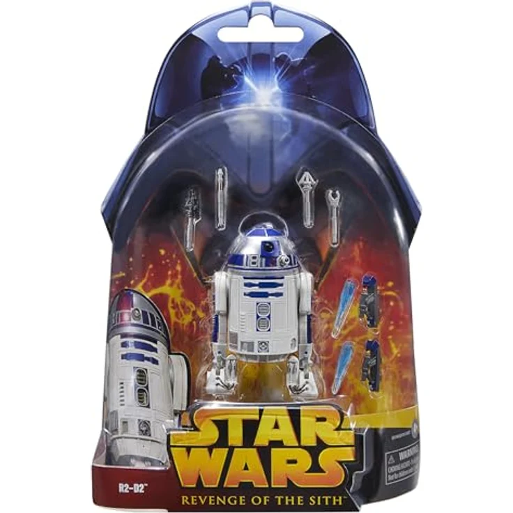 Star Wars The Black Series R2-D2, Action-Figur zum Sammeln 15 cm, mit beweglichen Teilen und Zubehör zum 20-jährigen Jubiläum von Die Rache der Sith – Bild 3