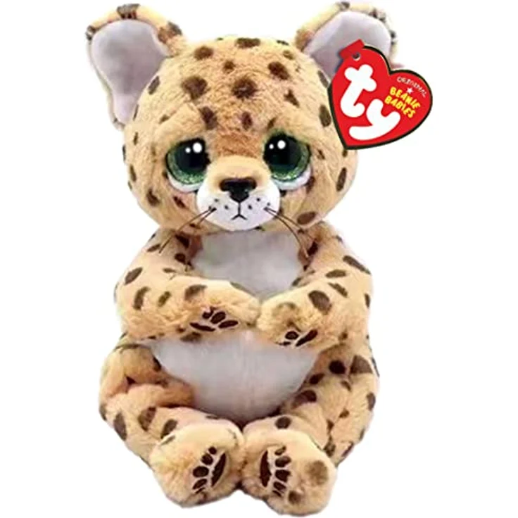 TY Beanie Bellies, Lloyd, Leopard, ca 15 cm – Bild 2
