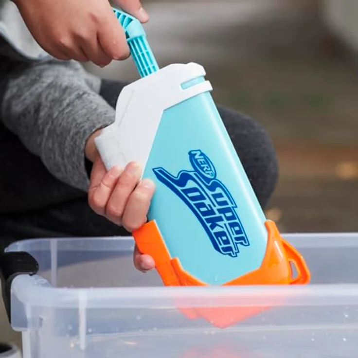 Hasbro Nerf Super Soaker Torrent water gun (light blue/white) – Bild 4