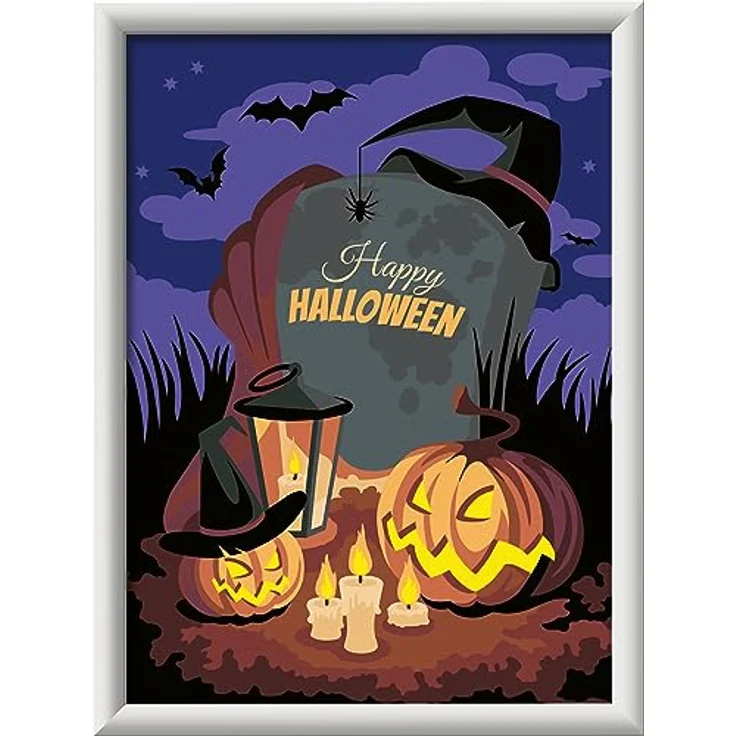 Ravensburger Malen nach Zahlen 23602 - Halloween Mood - Kinder ab 9 Jahren – Bild 2