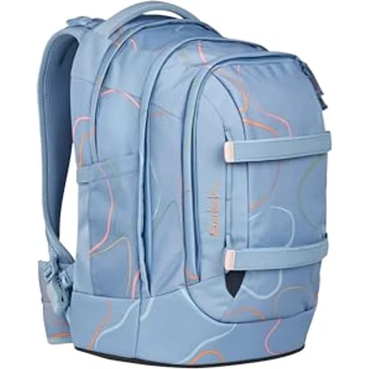 Satch Schulranzen pack, ergonomischer Rucksack, erweiterbar, für Körpergrößen 1,40-1,80 m, Recyclingmaterial – Bild 7