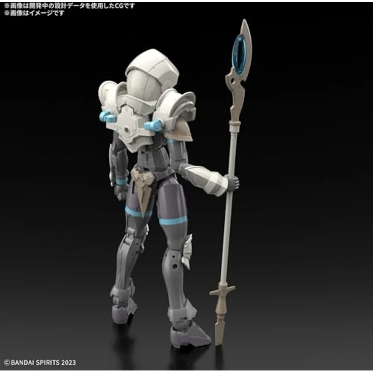 Bandai Spirits 30MF Level Wizard, Farbcodiertes Kunststoffmodell, einfacher Zusammenbau ohne Kleber – Bild 2