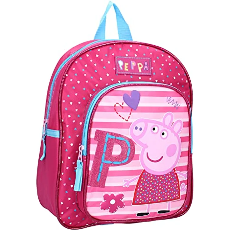 Kindergarten Rucksack Peppa Wutz Peppa Pig 24 x 30 x 11 cm Tasche – Bild 2