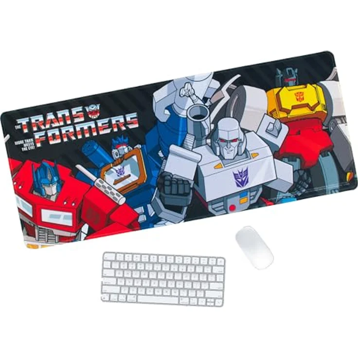 BlueSkyStudios Transformers Schreibtischunterlage, 70 x 30 cm, rutschfest, aus hochwertigem Kunststoff – Bild 1
