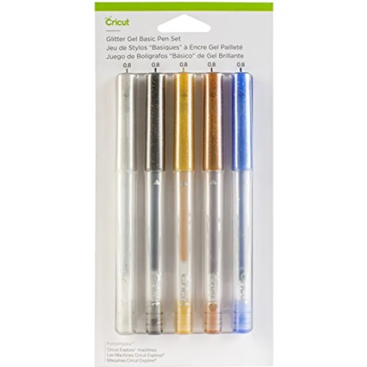 Cricut Glitzer-Gelstift-Set, Basics