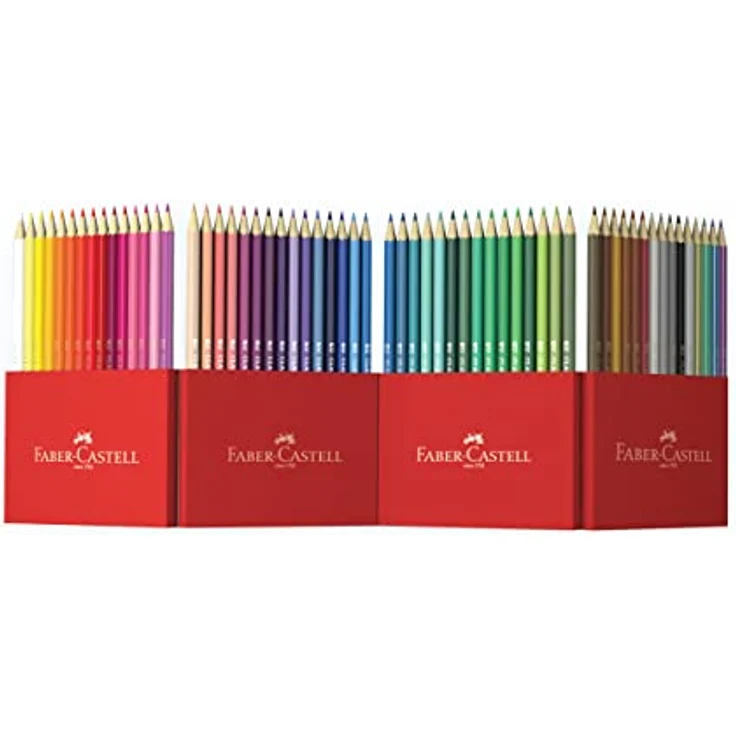 Faber-Castell 111260 - Buntstifte Set Castle, 60-teilig, hexagonal, bruchsicher, für Kinder und Erwachsene – Bild 3