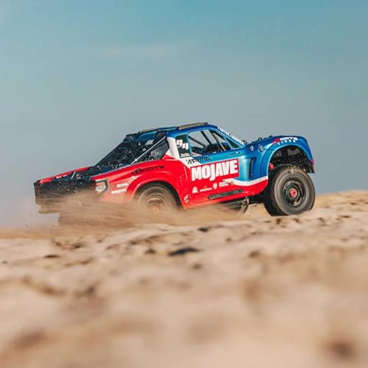 Arrma Mojave 4S BLX, 1:8 RC-Buggy im Desert-Truck-Stil, Blau, Allradantrieb, Brushless-Antrieb, 80 km/h Geschwindigkeit – Bild 6