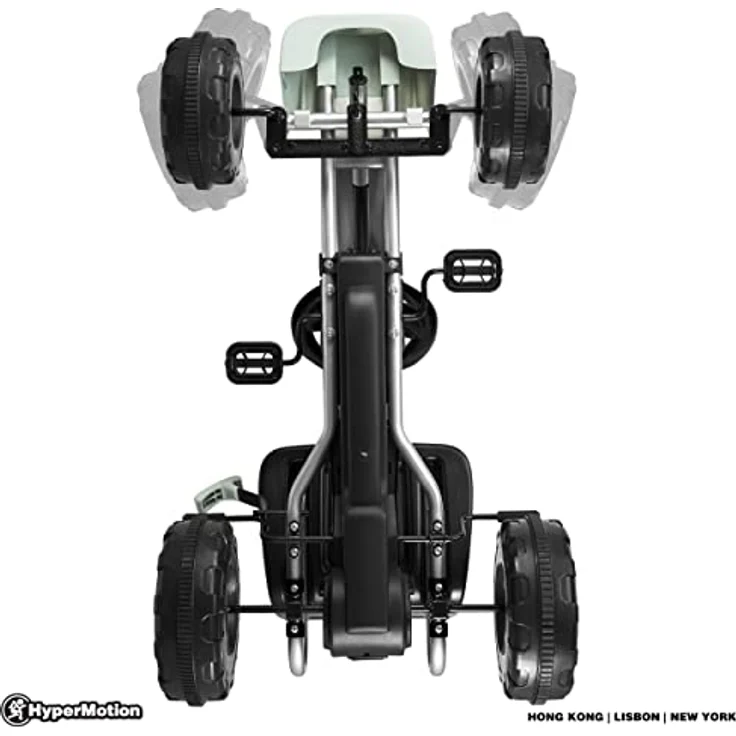 HyperMotion CHESTER Go-Kart Pedal-Gokart für Kinder 3-6 Jahre, Grau, mit 2 Fahrmodi – Bild 6