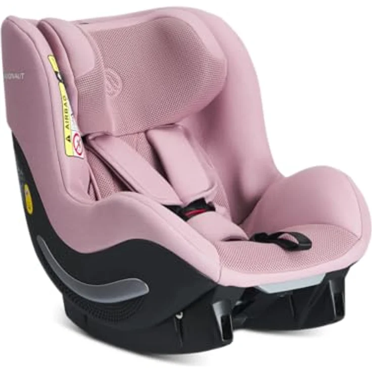 Avionaut AeroFIX AirFlow, Reboard Kindersitz (0-18 kg) mit Air-Flow Polsterung und verstärktem Seitenaufprallschutz, Pink – Bild 1